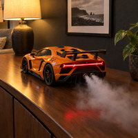 Orange Aventador SVJ