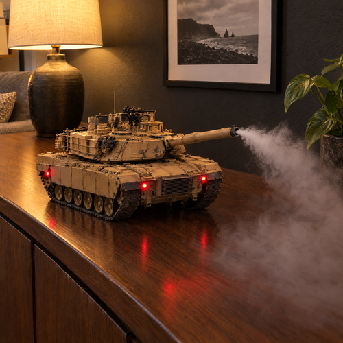 Motor Scent Desert Tank, mist from the cannon